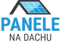 Panele na dachu logo firmy